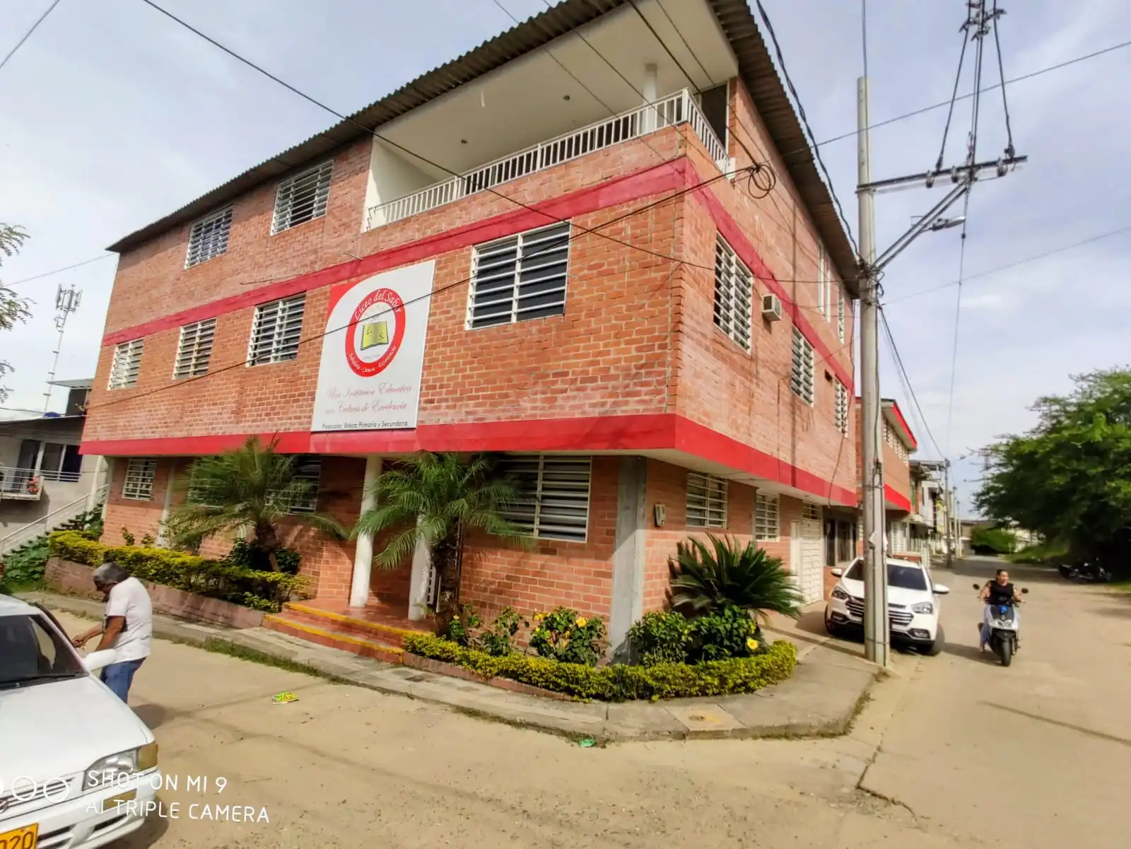 Campus del colegio Liceo del Saber en Zarzal, Valle del Cauca